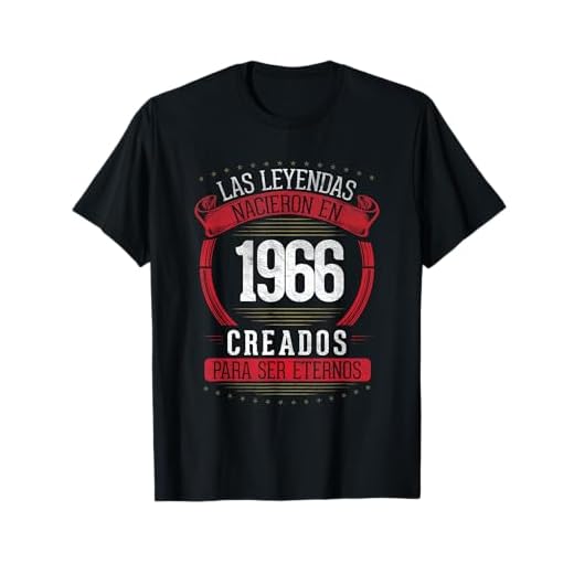Las Leyendas nacen en 1966 - 56 años Cumpleaños Regalo de 56 Camiseta
