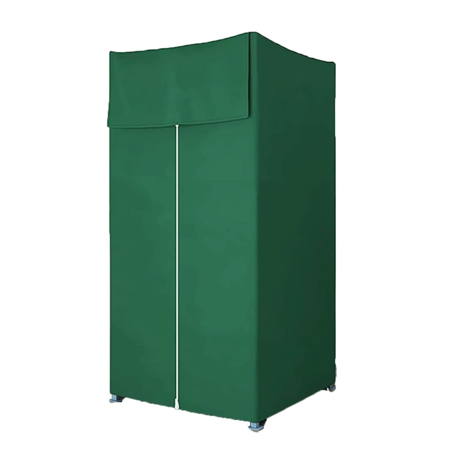 Cabine d'essayage séparée en métal vestiaire carré avec rideau occultant