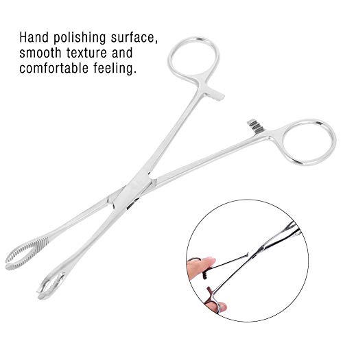 Strumento Piercing, Pinza professionale per body piercing, Pinza Per Piercing Corpo Pinza Per Toeletta kit Puntura ago Anello Pinze per body piercing Strumento Resistenza alle alte temperature