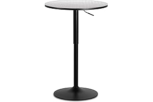 MoNiBloom Pub Round Table: Elevate Your Dining, Bistro, and Home Ambiance