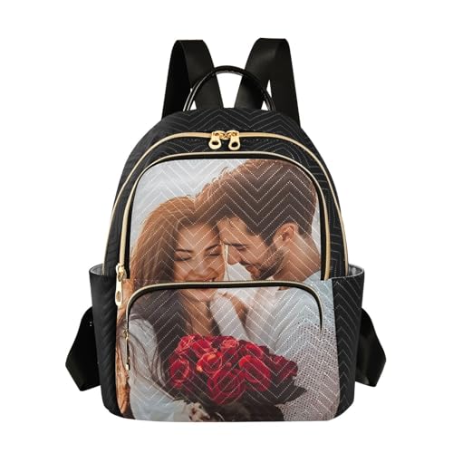 Zwlttyd Custom Photo Backpack for Women, Mother