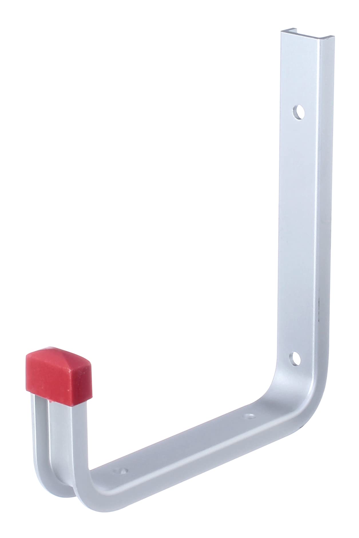 Alberts 805548 Hak ścienny | opcjonalnie w różnych wersjach | odgięty | aluminium | głębokość 140 mm | wysokość 155 mm