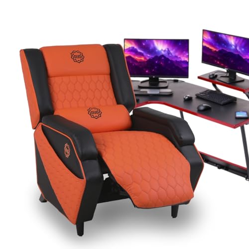 Reviews de Sillon Reclinable de Piel - 5 favoritos. 50 OUO - Sillón Gamer Ergonómico Reclinable 90°-165° con Soporte para Pies – Sofá para Videojuegos Resistente 160 Kg, Diseño Premium en Piel Sintética
