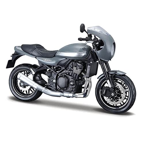 Maquette Kawasaki ZX-10R 1:12 grise en métal pour collectionneur exigeant