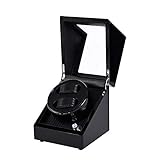 Gleichstrom-Netzstecker - Dieser automatische Uhrenbeweger kann nur mit Adapter betrieben werden, KEINE Batterie.