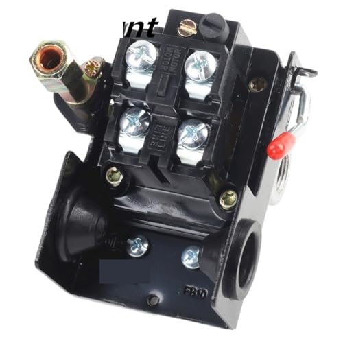 Interruptor de presión para compresor de aire de 220V con mango horizontal y 20A de potencia 5