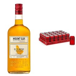 Mount Gay & Coke Bundle – Mount Gay Eclipse Barbados Golden Rum 70cl & Coca Cola Zero Sugar Drink Cans 24 x 330ml – MOUNT GAY