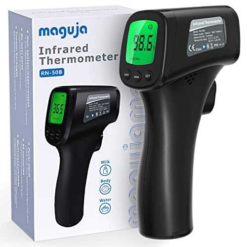 Image of Adult and Kids Thermometer, Digital Contact Thermometer Forehead Thermometer Infrared Forehead Thermometer with 3 in 1 Digital LCD Display for Forehead