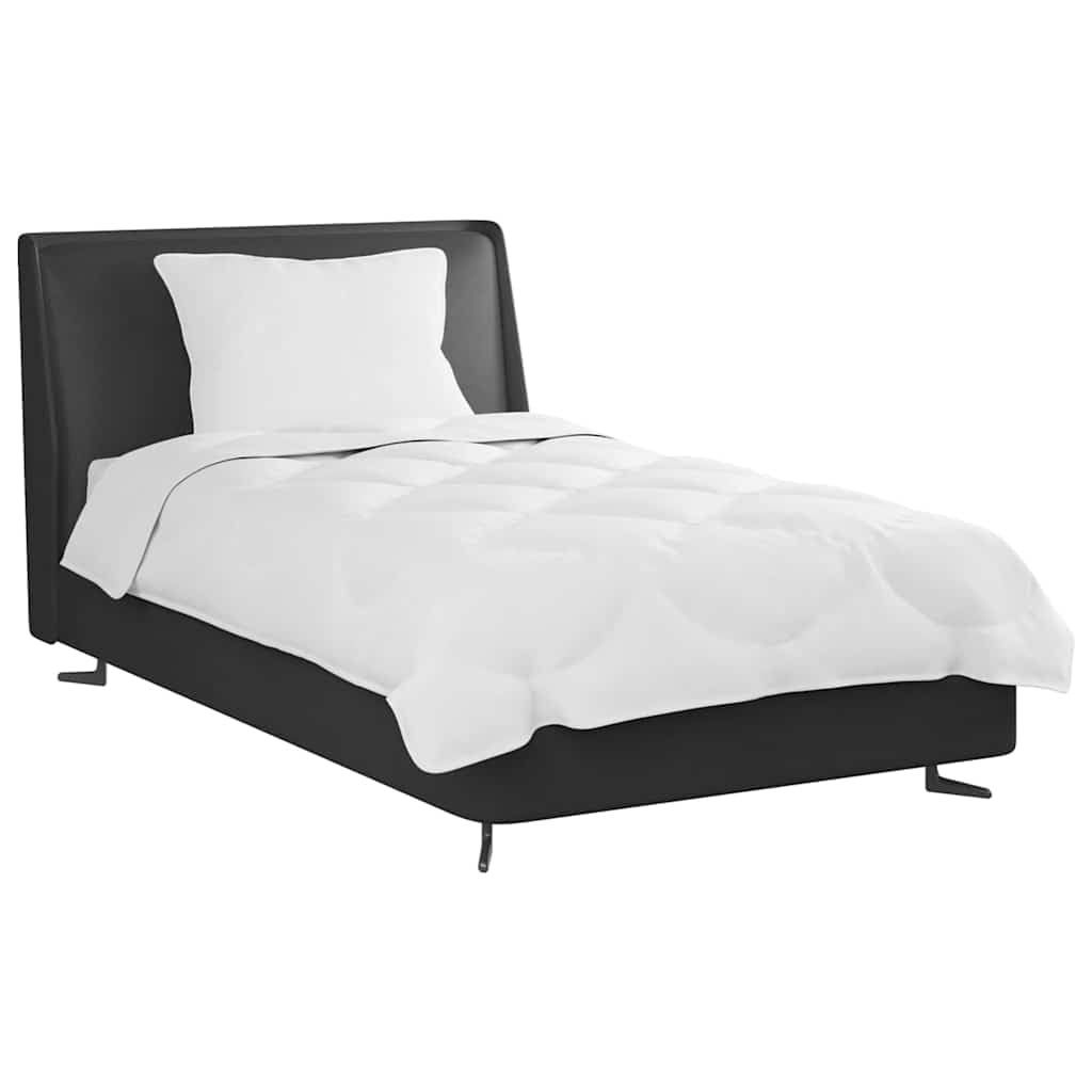 Generico Set di Piumoni con Cuscino 2 PCS Bianco Microfibra,Biancheria,Lenzuola e Coperte,Trapunte e piumini-3376845