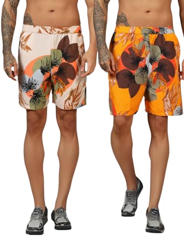 Image of DHRUVI TRENDZ Shorts for Men | Boxer Shorts for Men | Men Shorts | Cargo Shorts | Shorts for Men Beach Wear | Printed Shorts | Men's Regular Fit Shorts