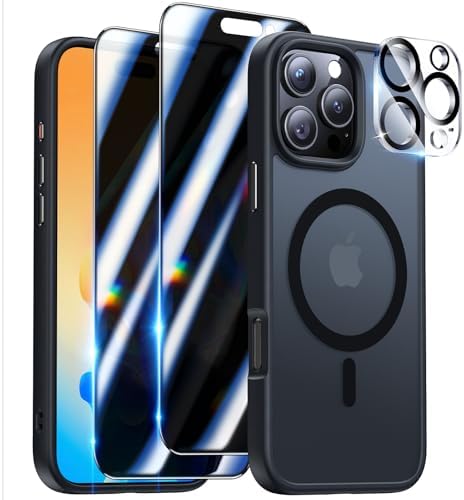 Mous for iPhone 16 Pro Max Case MagSafe Compatible with Camera Control Button- Limitless 6.0 - Carbon Fibre - Protective Shockproof Phone Cover