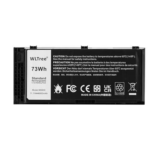 Batterie Dell Precision M4800 M6800 FV993 alimentation PC portable FJJ4W