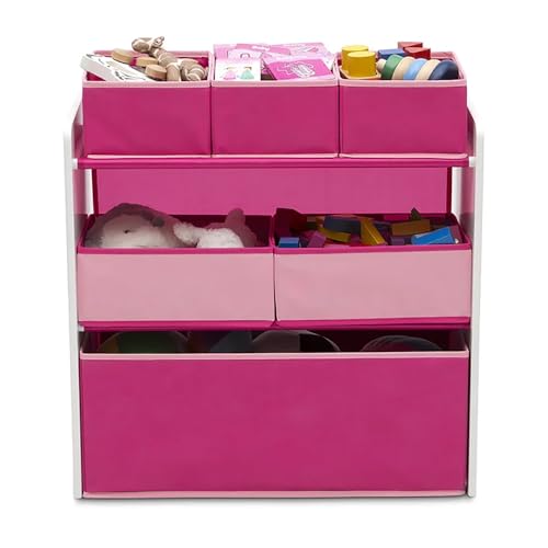 Image of Delta Children 6-Bin Toy Organizer Kids Storage Unit with Removable Bins