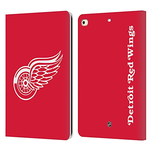 Housse Detroit Red Wings iPad 9.7 en cuir avec clapet magnétique NHL