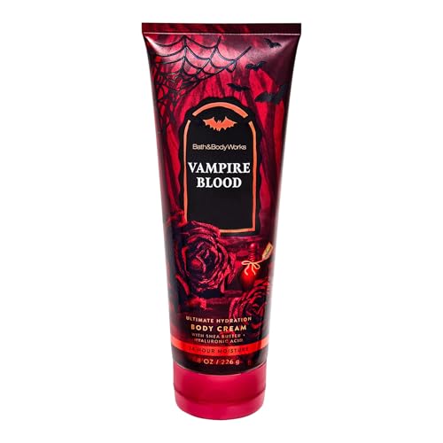 Bath & Body Works Vampire Blood Ultimate Hydration Body Cream Gift Set For Women 8 Fl Oz (8 Fl Oz Pack of 1 Vampire Blood)