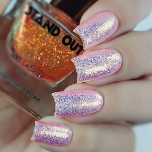 Image of Multi Chrome | Color Changing | Boutique Nail Lacquer | Nail Polish Collection (Coral Caress)