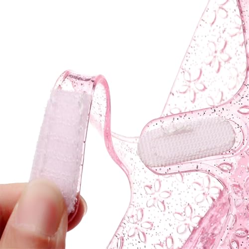 Toddler Jelly Sandals Little Girls Cute Bowknot Princess Mary Jane Shoes Closed Toe Floral Summer Dress Flat Sandal 5