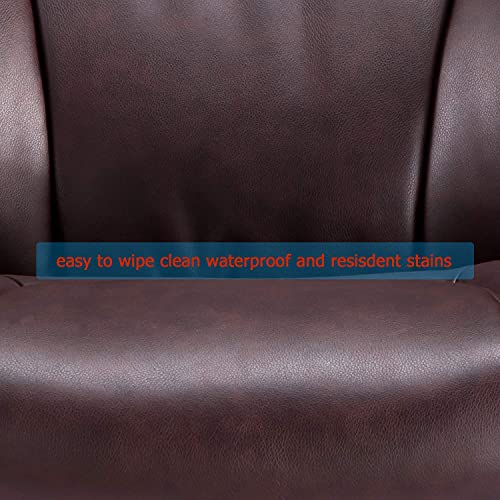 Ovios B083SKJ6VV Executive Office Chair High Back Desk Chair Modern Office Chair Leather Computer Desk Chair thumb #5
