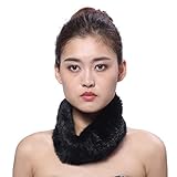 cuello piel vison Talla única, alta elasticidad.