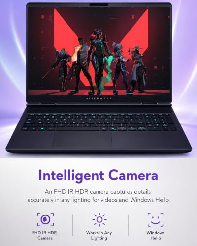 Image of Alienware 16X Aurora Gaming Laptop 16'' 2.5K RTX 5070 Intel Ultra 9 275HX
