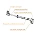 Steering Column Lower Intermediate Steering Shaft with U-Joint Coupler | Replacement for 2009-2014 Ford F-150, 2007-2014 Ford Expedition & Lincoln Navigator | Replaces# 8L1Z-3B676-A, 8L1Z3B676A