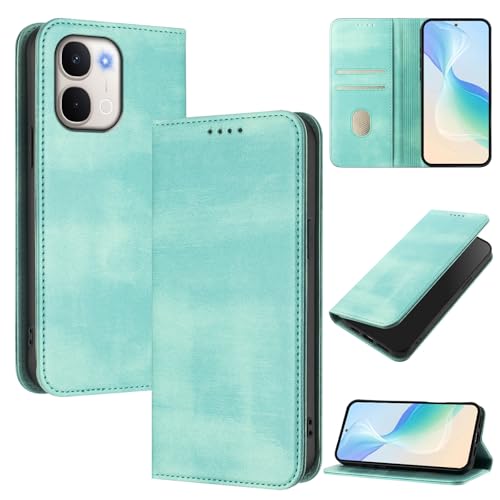 �X�}�z�P�[�X �Ή��@�� for Vivo Y500i / Y31d / Y51 Pro/iQOO Z11x / T5x �X�}�z�P�[�X�y�J�[�h�z���_�[�E�E�H���b�g�E�}�O�l�b�g�o�b�N���E�t���b�v�E�X�^���h�@�\�t���zMint