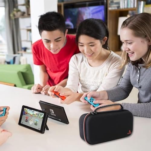 NexiGo Switch Controller Grip Carrying Case for Nintendo Switch/Switch OLED, 10 Game Card Holders, Compatible with Split Pad Pro, ZenGrip Pro, Gripcon, Joypad, Joy-Cons and Many Larger Grips by NexiGo - Image 8