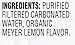 Langers Organic Flavored Sparkling Water, Meyer Lemon, 12 Ounce (Pack of 8)