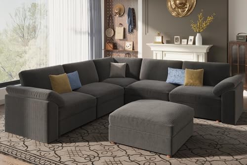 EASE MOOSE Modular L-Shape Sectional Sofa Set
