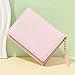 Sunwel Fashion Cute Coquette Bow Wallet with Key-chain Aesthetic Card Holder ID Window for Women Girls (377PINK)