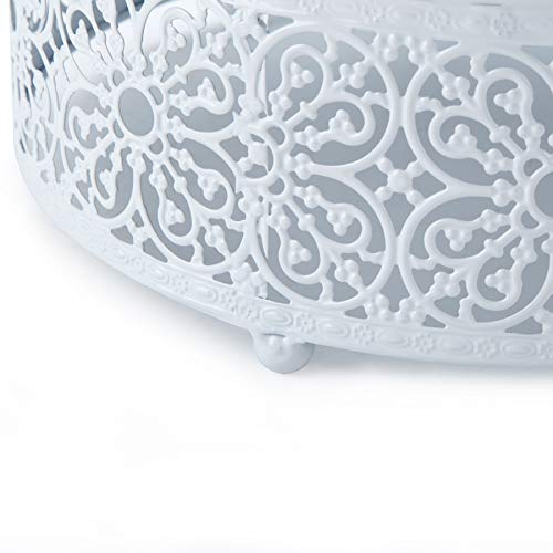 Hotity 3 Sets Cake Stands Round Cake Stand Set Metal Display Cupcake Stands For Dessert thumb #6