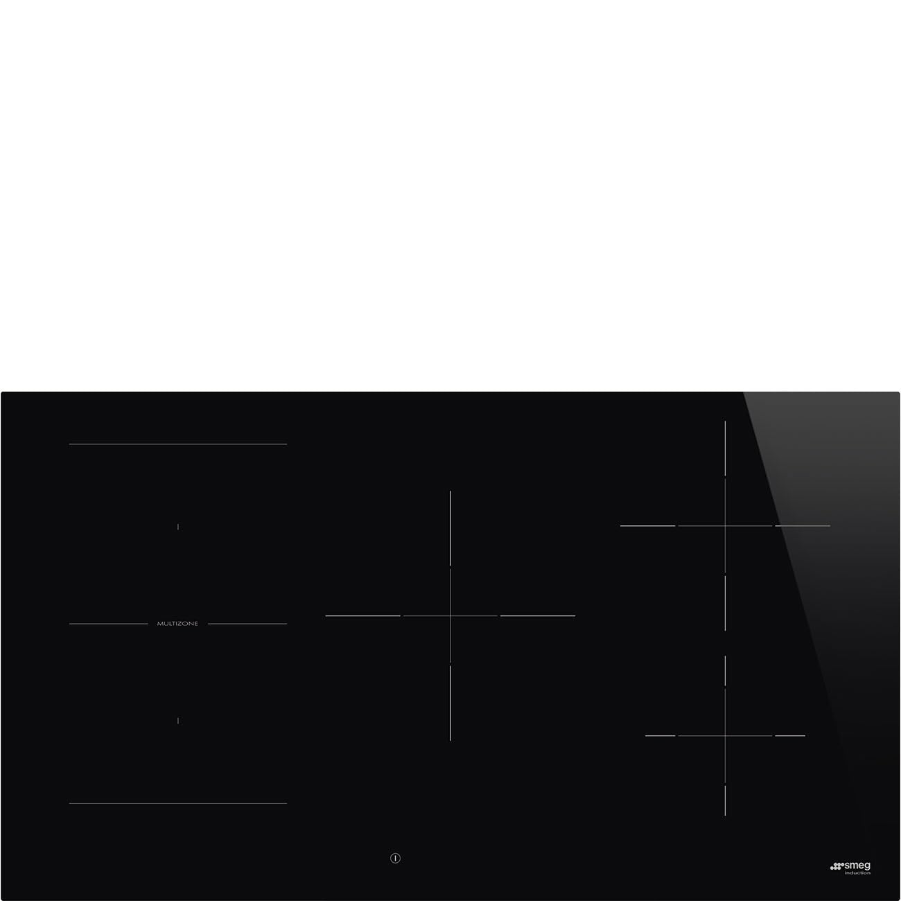 Induction hob with 5 heating zones from Smeg Universal - SI1M4954D
