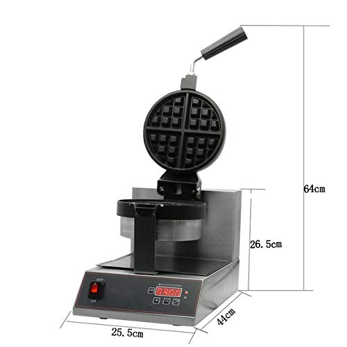 Angela Kommerzieller doppelter belgischer Waffeleisen, Edelstahlmaterial, beidseitig konstante Temperatur, gleichmäßig… – Bild 3