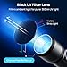 Consciot UV Flashlight Black Light USB-C Rechargeable, 365nm LED Ultraviolet Blacklight, Portable Woods Lamp for Pet Urine Detection, Dry Stains, Bed Bug, Curing Resin and Gel Nails, Yooperlites