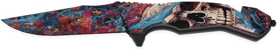 Fantasy Knives, Funky Knife, Digital Printing On Blade, Fun Pocket Knife