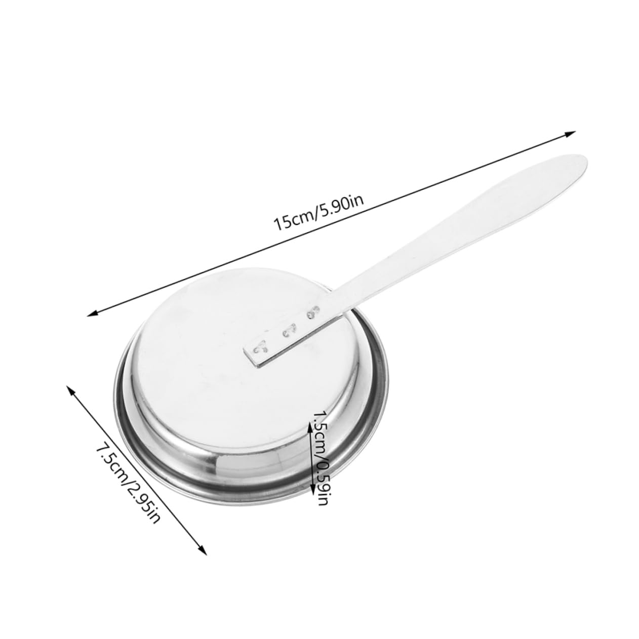 ERINGOGO 2pcs Stainless Steel Candle Snuffer Elegant Extinguisher for Safely Snuffing Candle Flames for Tea Light and Aromatherapy Use Lightweight and Portable Design