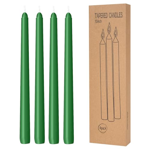 4 Pack Taper Candles - Taper Candles 10 Inch...