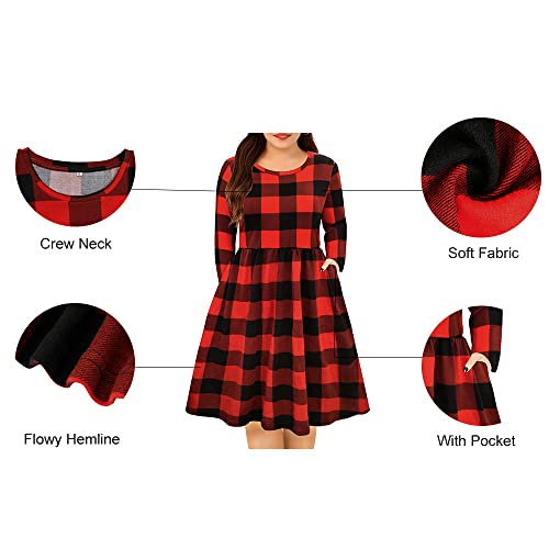 Image of RITERA Plus Size Dresses for Curvy Women Summer Spring Womens Dress V Neck Short Sleeve Casual Dress with Pockets XL-5XL