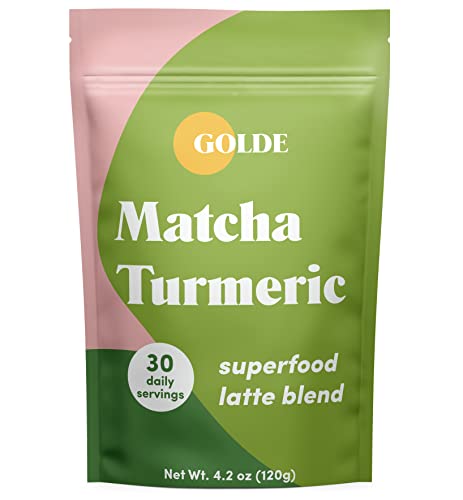 GOLDE Superfood Latte Blend - Matcha Turmeric