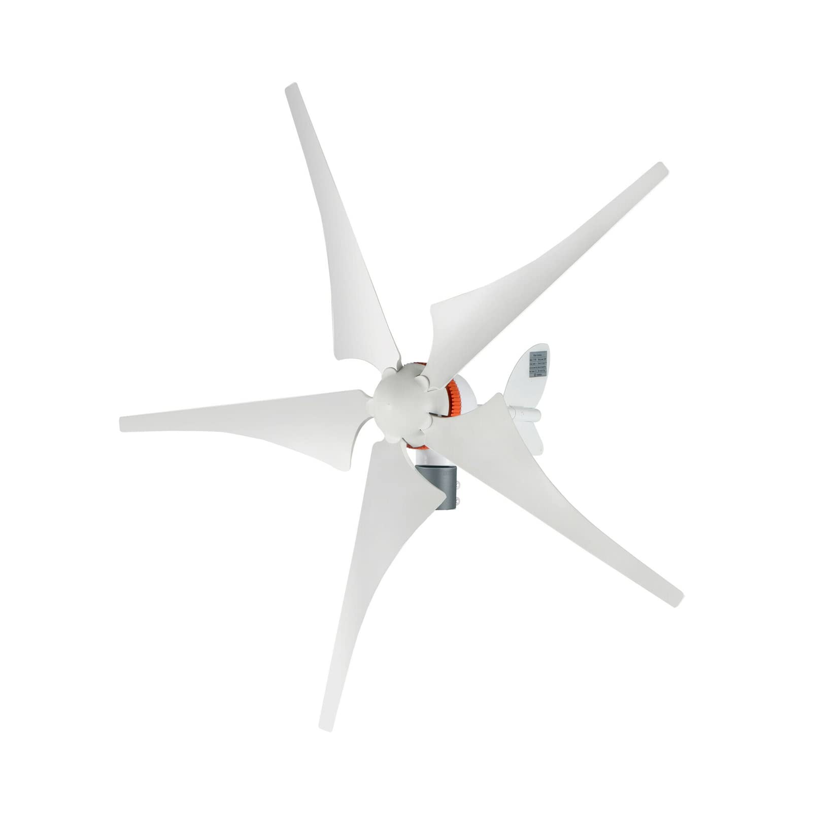 STUFY12V Wind Turbine Generator, 300W-500W With Controller 5 Blades Small Wind Turbine For Home Use Low Noise High Efficiency,500W