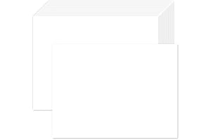 Goefun 100 Pack 5x7 Cardstock with Envelopes