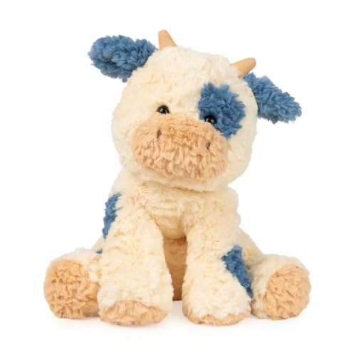 Image of GUND Cozys Collection Cow 10-Inch Stuffed Animal Sensory Toy for Ages 0+ | Soft Tactile Sensory Details Provide Stress Relief; Teaches Nurturing, Emotional Expression and Self-Soothing Skills