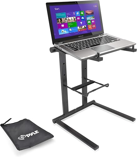 ✅Vassoio universale per laptop: supporto affidabile per supporto notebook scrivania, compatibile con tablet, laptop, mixer DJ e altro.