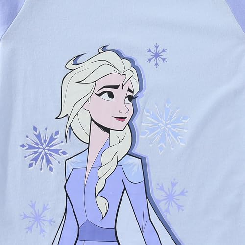 Image of Disney Lilo and Stitch Frozen Minnie Mouse Princess Girls Long Sleeve Shirt and Pants Set for Infant to Big Kids