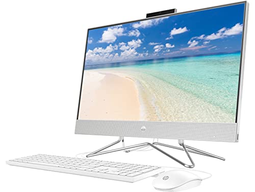 Image of HP Newest All-in-One Desktop Computer, 23.8 inch Full HD Touchscreen, 11th Generation Intel Core i7-1165G7 Processor, Intel Iris Xe Graphics, Webcam, Windows 11 Home (32GB RAM | 1TB SSD + 1TB HDD)