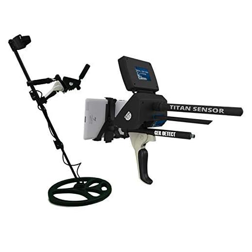 GER DETECT Titan 1000 Long Range Metal Detector - Long Range Detector for All Terrains