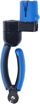 MusicNomad Grip ONE - String Winder, String Cutter, Bridge Pin Puller Tool for Acoustic, Electric & Bass Guitar (MN223)