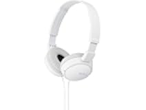 Sony ZX Series Wired On-Ear Headphones, White MDR-ZX110