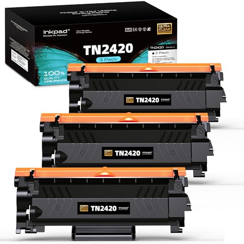 iNKPAD TN2420 TN 2420 Tóner Compatible con Brother TN2420 TN2410