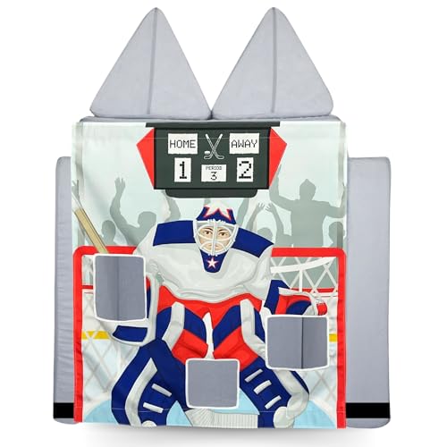 Image of Couch Swag Play Panel for Childrens Foam Sofa Kids Couch (Hockey)